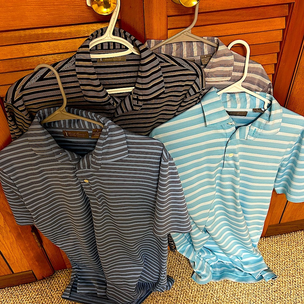 Daniel Cremieux signature collection sport polo shirts. $40 for all 4 shirts.